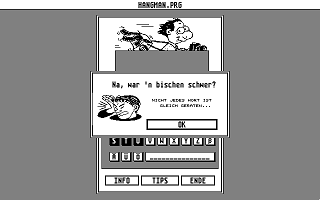 Good Hangman ACC (The) atari screenshot